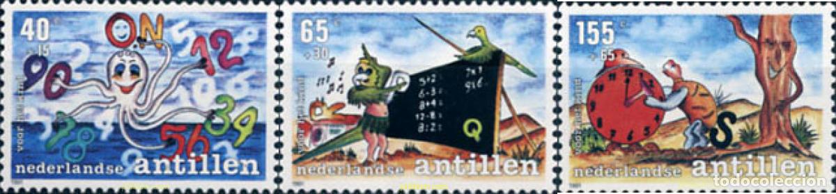 Stamps: 144381 MNH ANTILLAS HOLANDESAS 1991 PRO INFANCIA