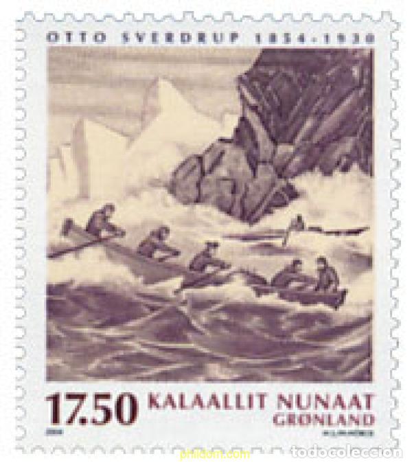 Briefmarken: 144810 MNH GROENLANDIA 2004 150 ANIVERSARIO DEL NACIMIENTO DEL EXPLORADOR OTTO SVERDRUP