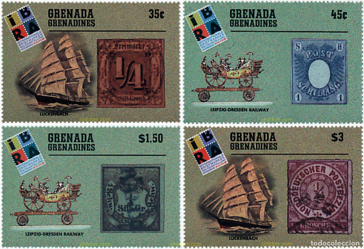 Briefmarken: 59902 MNH GRANADA GRANADINAS 1999 IBRA 99. EXPOSICION FILATELICA INTERNACIONAL