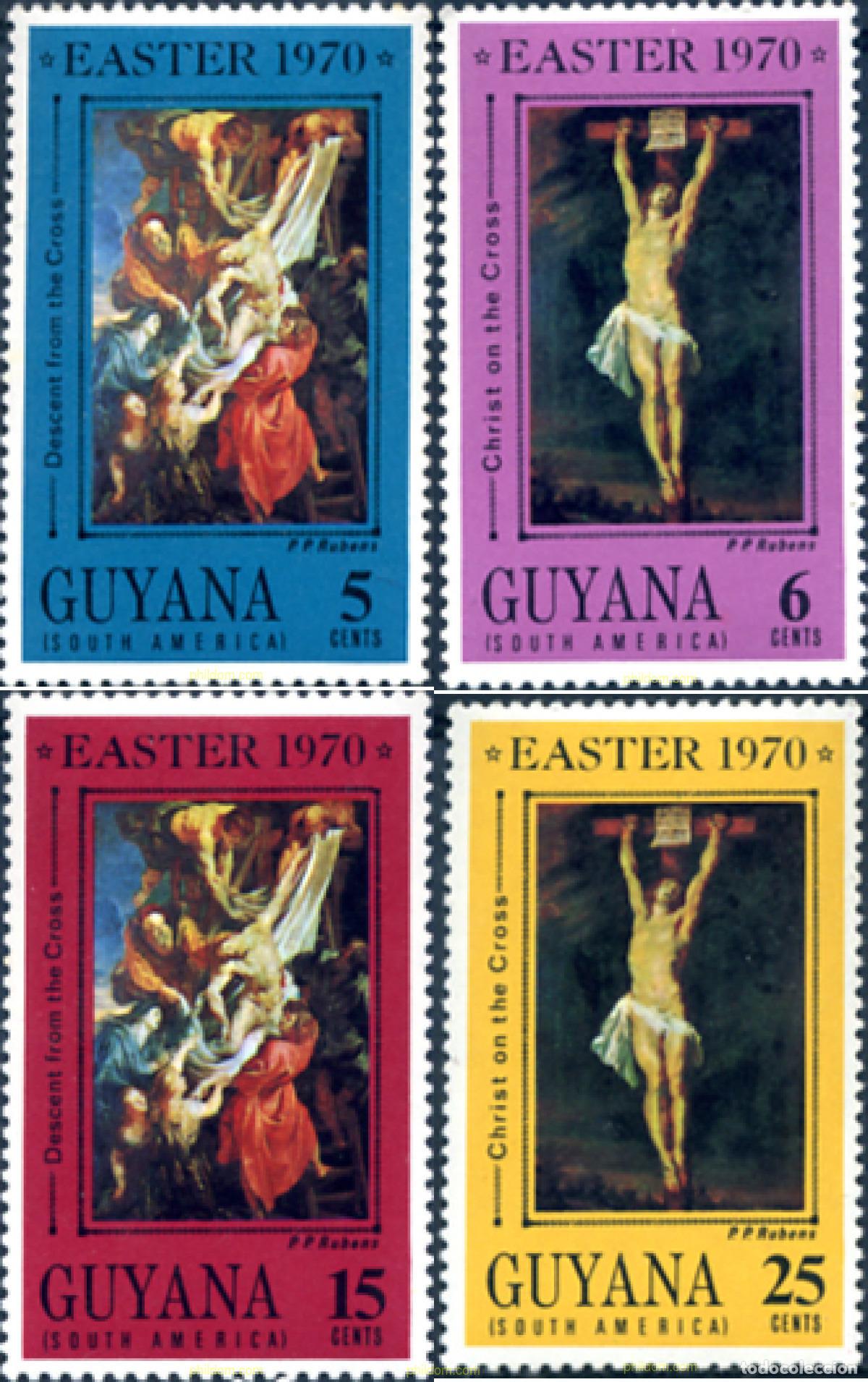 Briefmarken: 247552 MNH GUYANA 1970 PASCUA