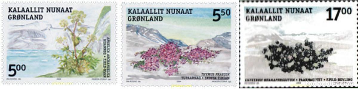 Briefmarken: 145845 MNH GROENLANDIA 2004 FLORA