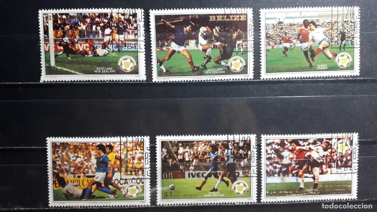 Sellos: BELIZE. A&Ntilde;O 1982. &deg;. YVERT 624/9 - Foto 1