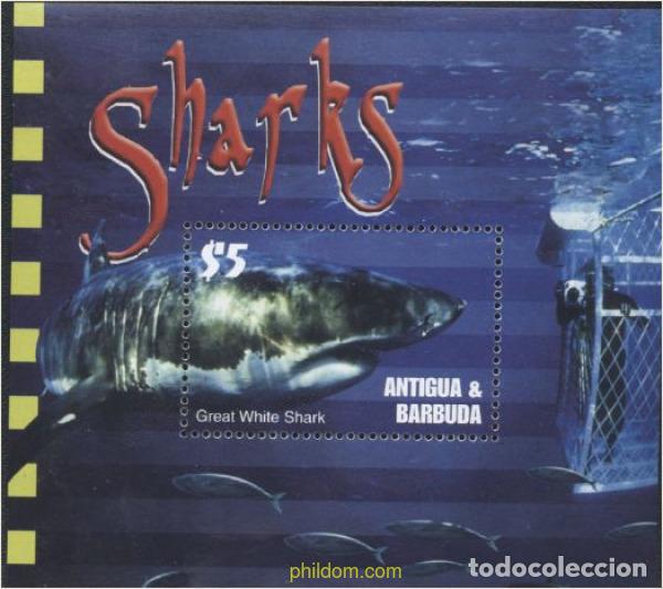 Briefmarken: 147356 MNH ANTIGUA Y BARBUDA 2003 TIBURONES