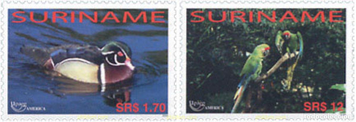 Briefmarken: 148624 MNH SURINAM 2004 AMERICA-UPAEP 2004 - PROTECCION DEL MEDIO AMBIENTE