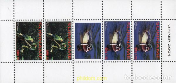 Briefmarken: 169638 MNH SURINAM 2004 AMERICA-UPAEP 2004 - PROTECCION DEL MEDIO AMBIENTE
