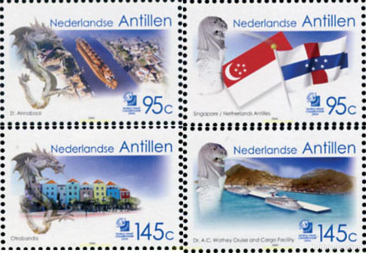 Briefmarken: 149228 MNH ANTILLAS HOLANDESAS 2004 SINGAPORE 2004. EXPOSICION FILATELICA INTERNACIONAL