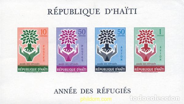 Francobolli: 151084 MNH HAITI 1960 A&Ntilde;O MUNDIAL DE LOS REFUGIADOS