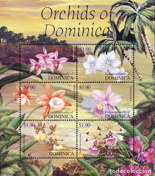 Sellos: 152043 MNH DOMINICA 2004 ORQUIDEAS DE DOMINICA