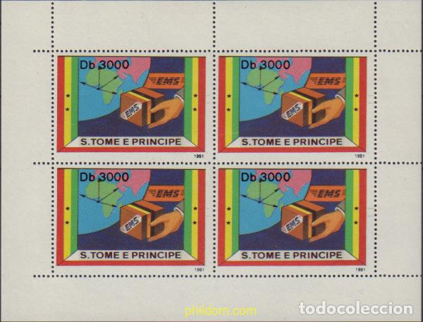 Timbres: 367971 MNH SANTO TOME Y PRINCIPE 1991 CORREO URGENTE