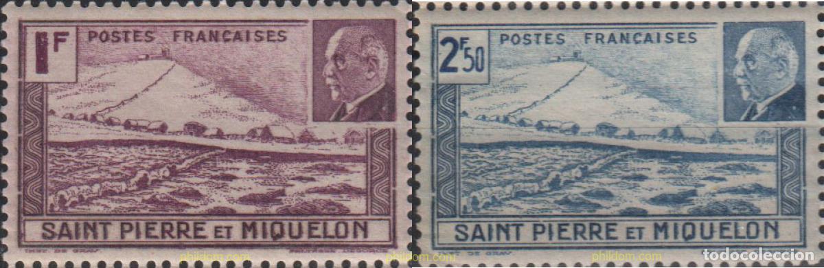 Timbres: 161125 MNH SAN PEDRO Y MIQUELON 1941 MARISCAL PETAIN