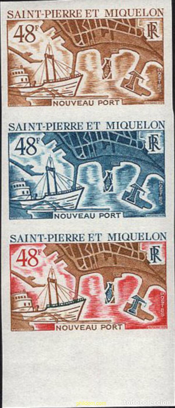 Timbres: 674531 MNH SAN PEDRO Y MIQUELON 1967 PUERTO
