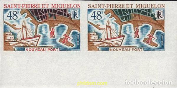 Timbres: 674589 MNH SAN PEDRO Y MIQUELON 1967 PUERTO