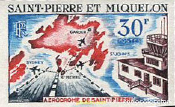 Timbres: 674563 MNH SAN PEDRO Y MIQUELON 1967 AEROPUERTO