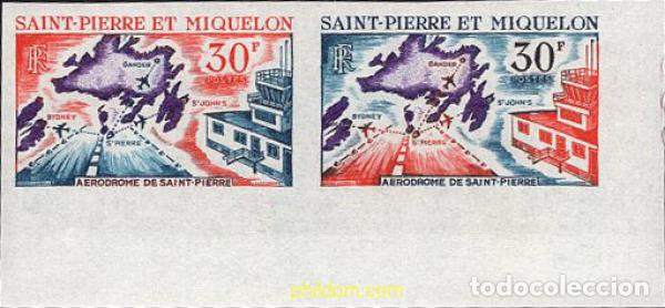 Timbres: 674577 MNH SAN PEDRO Y MIQUELON 1967 AEROPUERTO