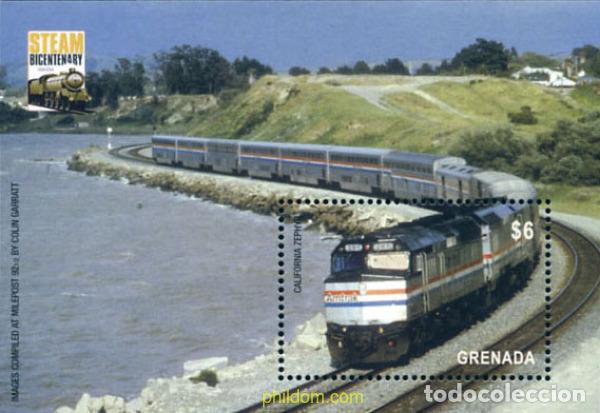 Timbres: 154329 MNH GRANADA 2004 200 ANIVERSARIO DE LA LOCOMOTORA A VAPOR