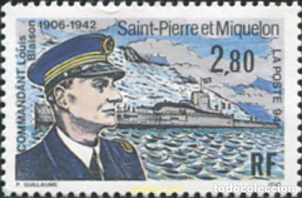 Timbres: 154485 MNH SAN PEDRO Y MIQUELON 1994 LOUIS BLAISON