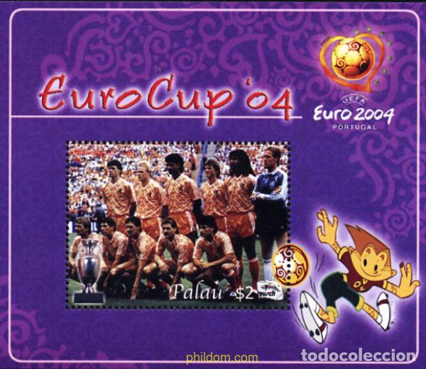 Sellos: 154627 MNH PALAU 2004 EUROCOPA DE FUTBOL. PORTUGAL 2004