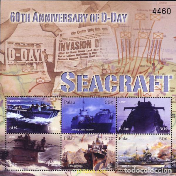 Sellos: 324671 MNH PALAU 2004 60 ANIVERSARIO DEL DESEMBARCO DE NORMANDIA