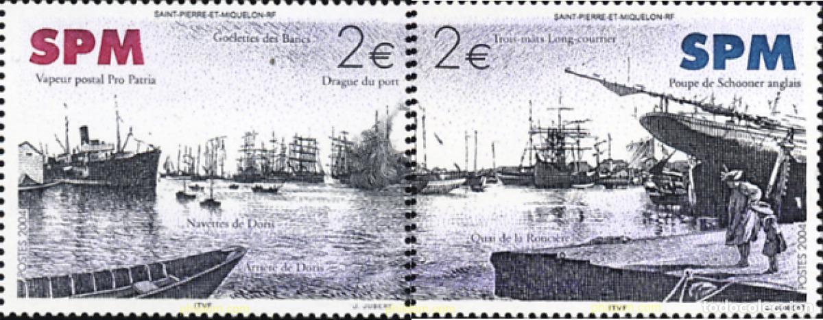 Timbres: 154984 MNH SAN PEDRO Y MIQUELON 2004 PUERTO SAINT-PIERRE