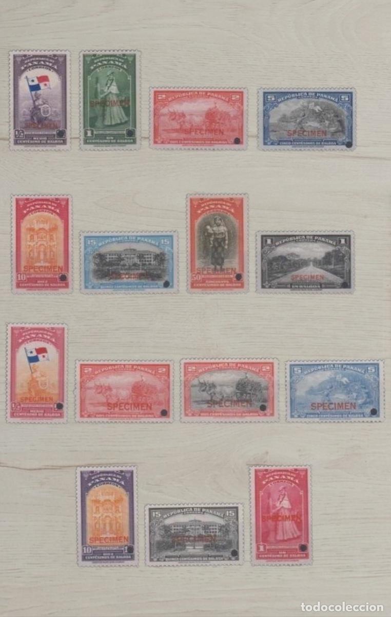 Sellos: PANAMA 1915-1921 Pictorials &ndash; 15 Rare Stamps / Ultra Rare &rdquo;SPECIMEN&rdquo; Overprints / Mint Unused