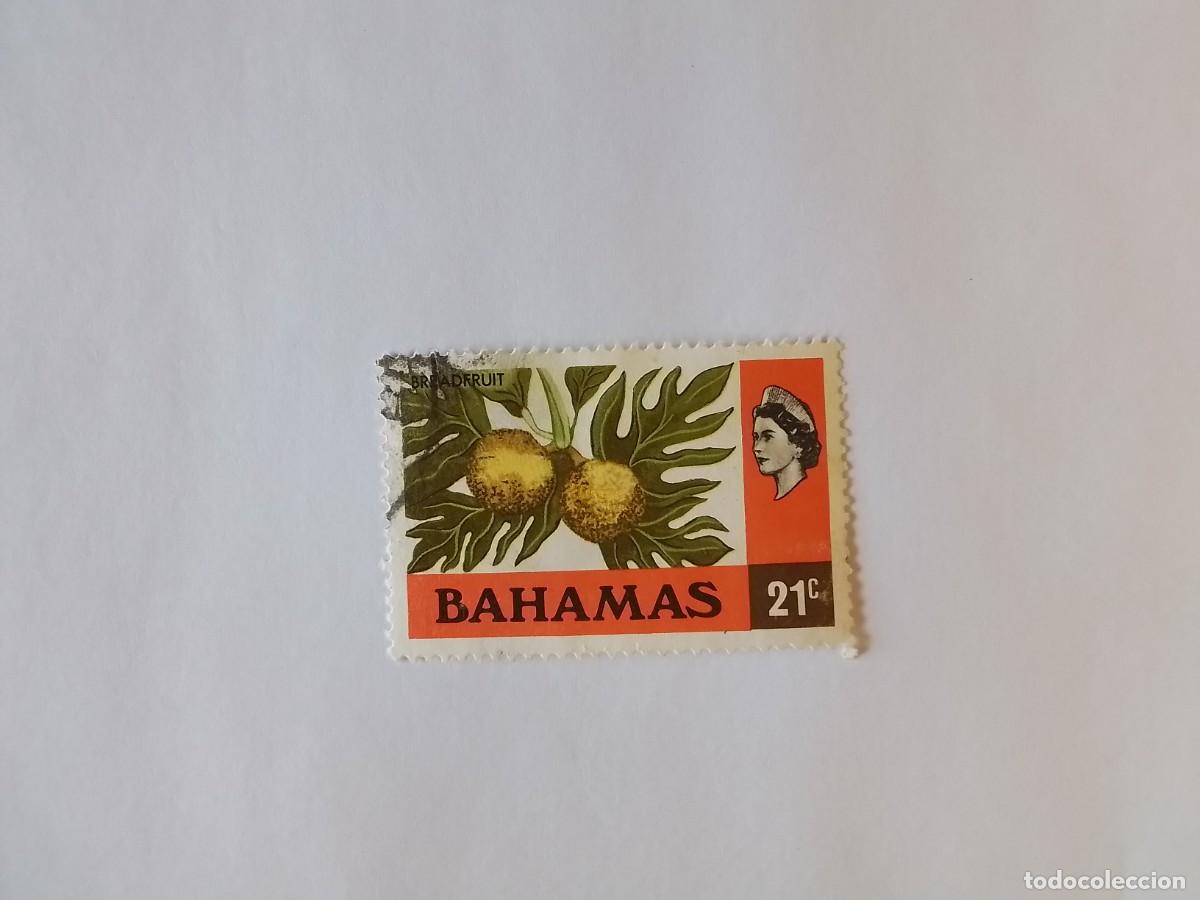 Sellos: A&Ntilde;O 1971 BAHAMAS SELLO USADO