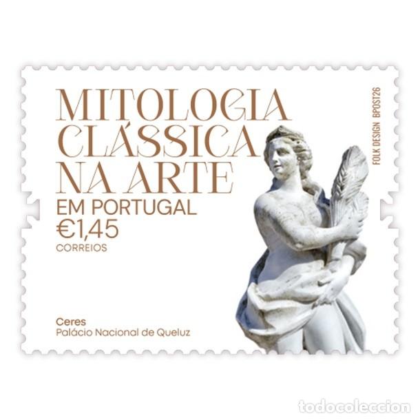 Sellos: Portugal ++ y la mitolog&iacute;a cl&aacute;sica en Portugal, Ceres, Palacio Nacional de Queluz 2026 (374447)