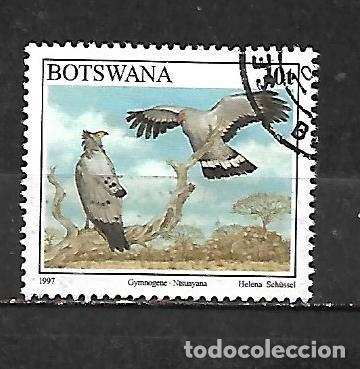 Sellos: 1997: BOTSWANA P&aacute;jaros - Aguilucho caricalvo (usado)