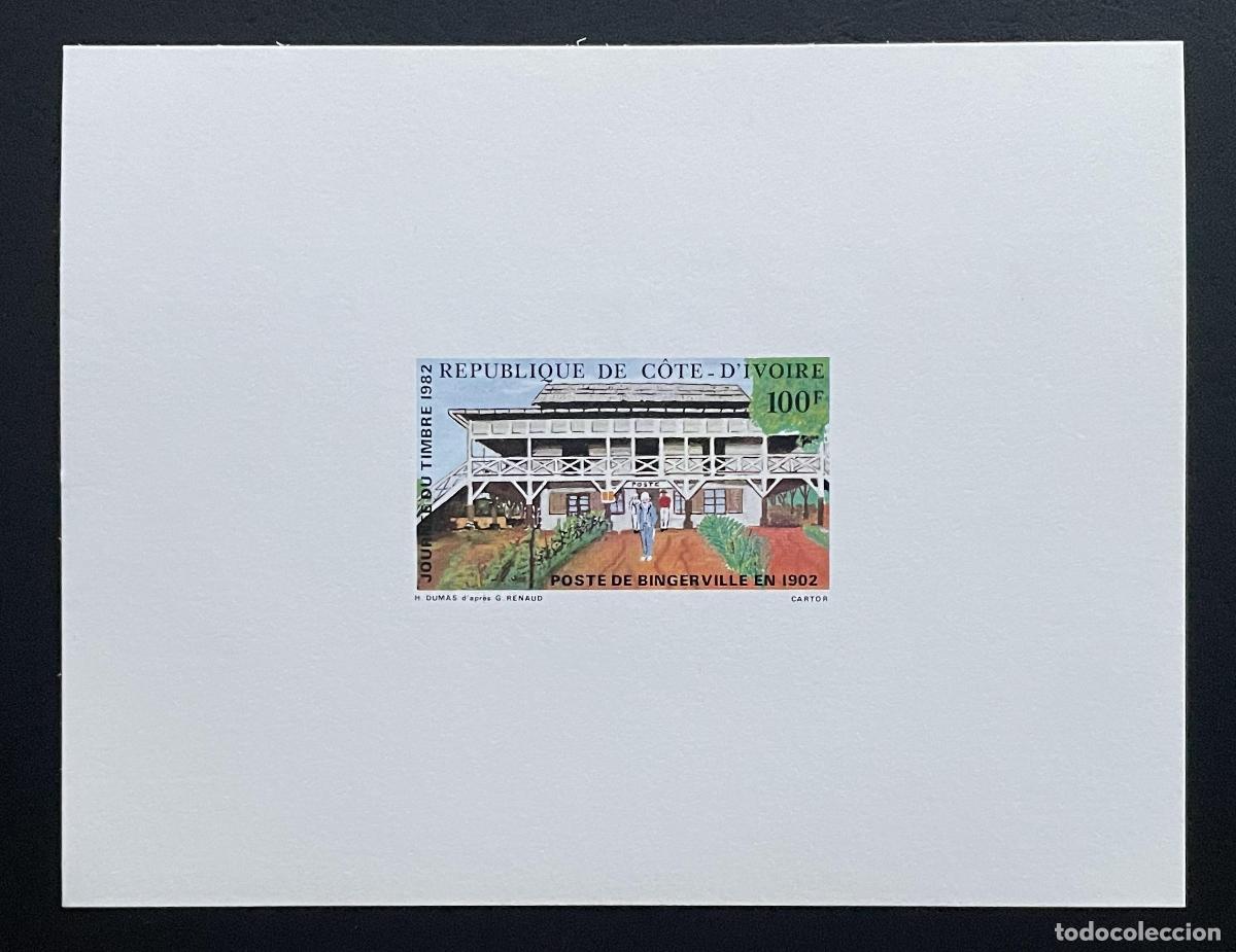Sellos: Sello del D&iacute;a Poste Bingerville 1902 Mi. 717 de Costa Marfil 1982 a prueba lujo