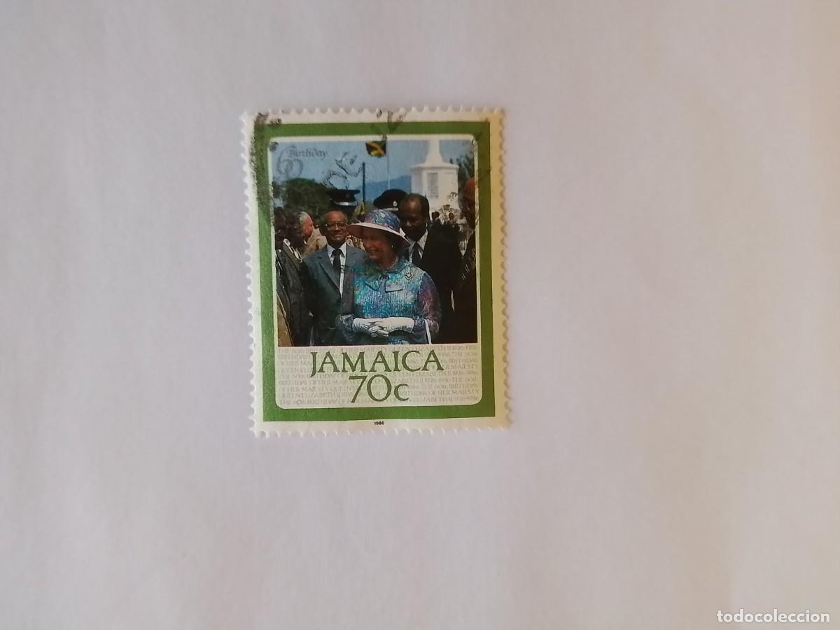 Sellos: A&Ntilde;O 1986 JAMAICA SELLO USADO