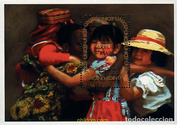 Sellos: 50306 MNH BARBUDA 1998 50 ANIVERSARIO DE LA UNICEF
