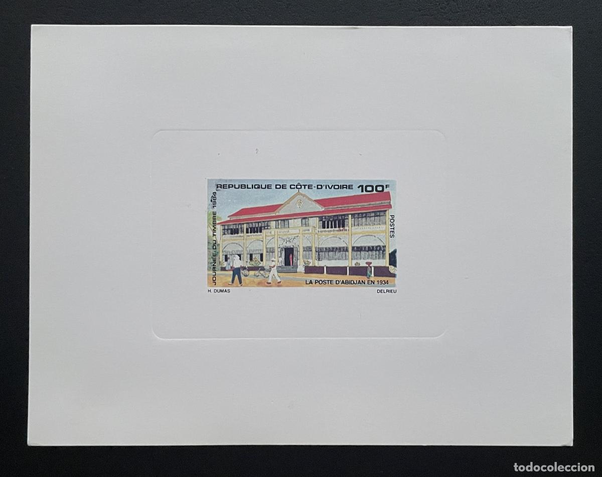 Sellos: Sello postal Poste Abidjan 1984 Mi. 811 a prueba de lujo Costa Marfil