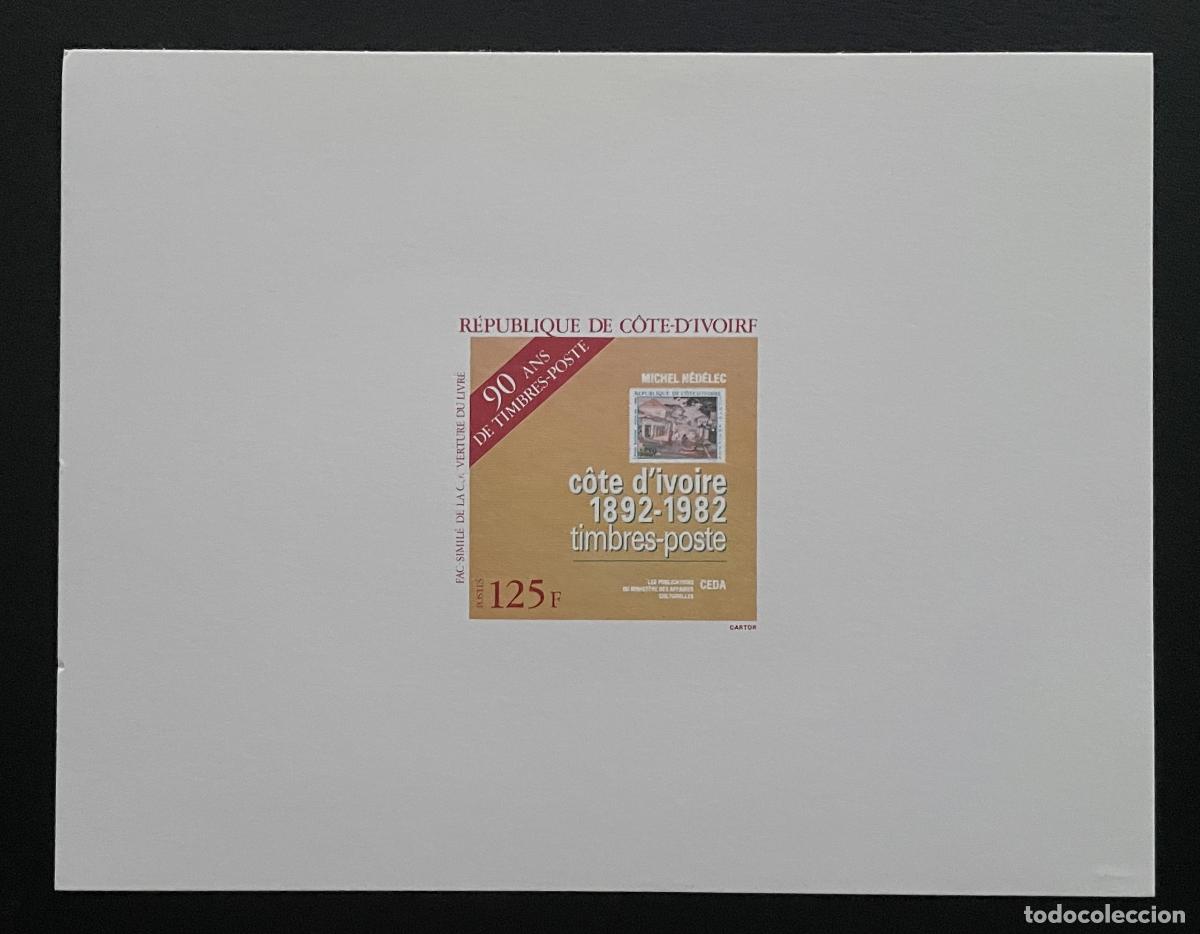 Sellos: Sellos postales N&eacute;d&eacute;lec de Costa Marfil 1984 Mi. 836 a prueba lujo 90 a&ntilde;os