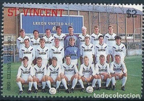 Sellos: ST. VINCENT 1987 STAMP MNH LEEDS UNITED FUTBOL FOOTBALL SOCCER FUSSBALL FUTEBOL DEPORTES SPORTS