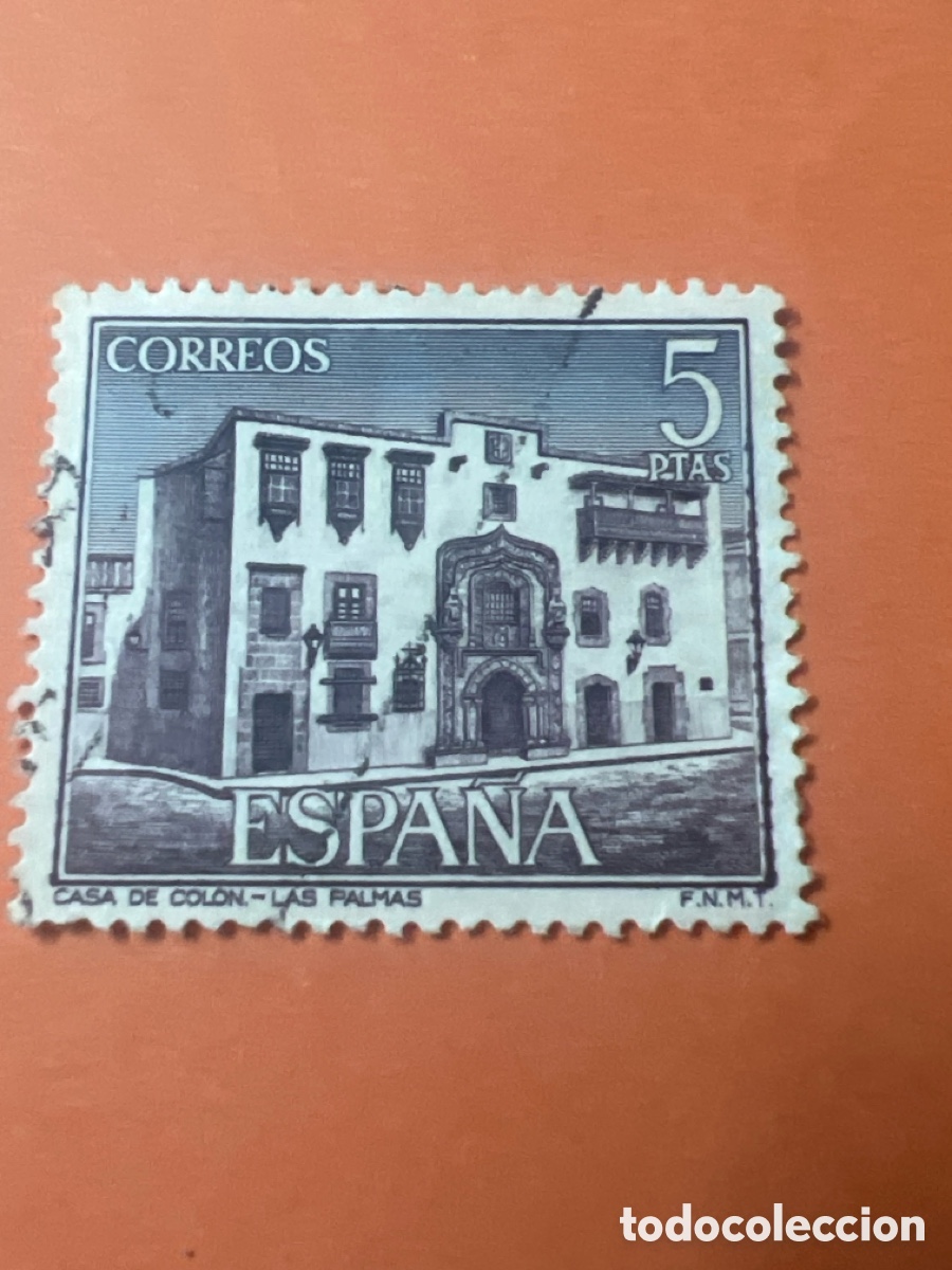 Sellos: S57. SELLO - ESPA&Ntilde;A - 5 PTA - Foto 1