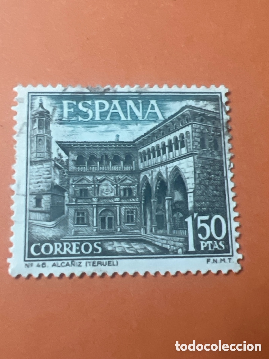 Sellos: S282. SELLO - ESPA&Ntilde;A - 1&rsquo;50 PTAS - Foto 1