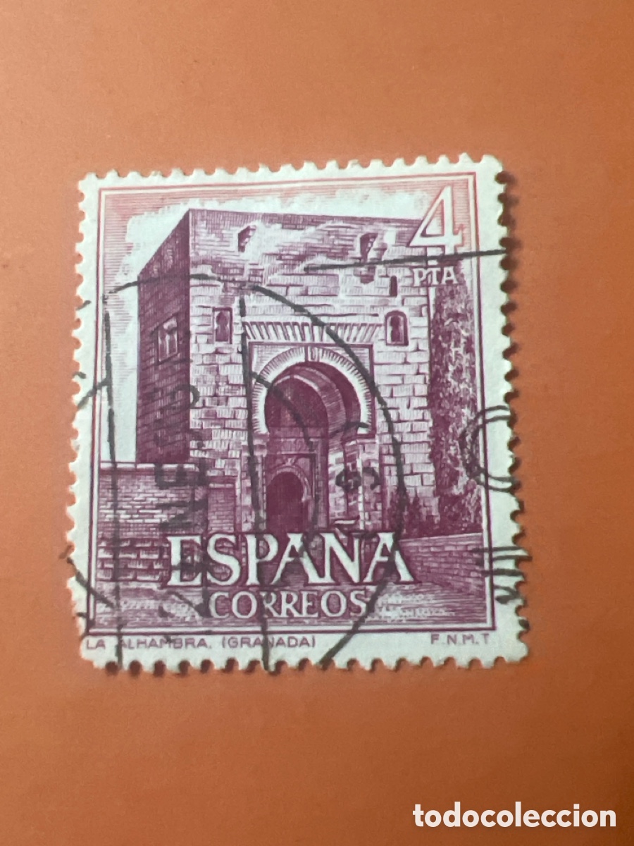 Sellos: S295. SELLO - ESPA&Ntilde;A - 4 PTA - Foto 1