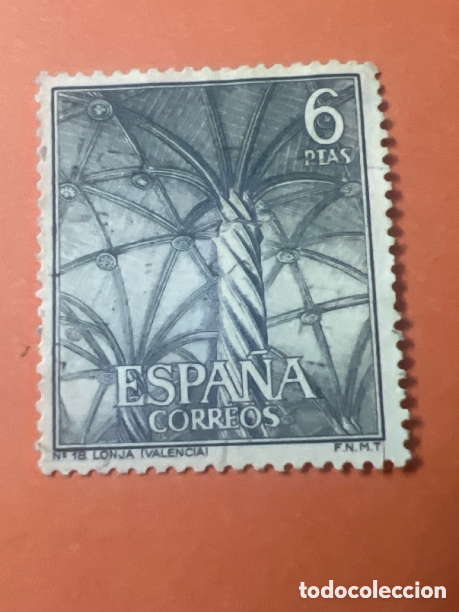 Sellos: S302. SELLO - ESPA&Ntilde;A -6 PTAS - Foto 1