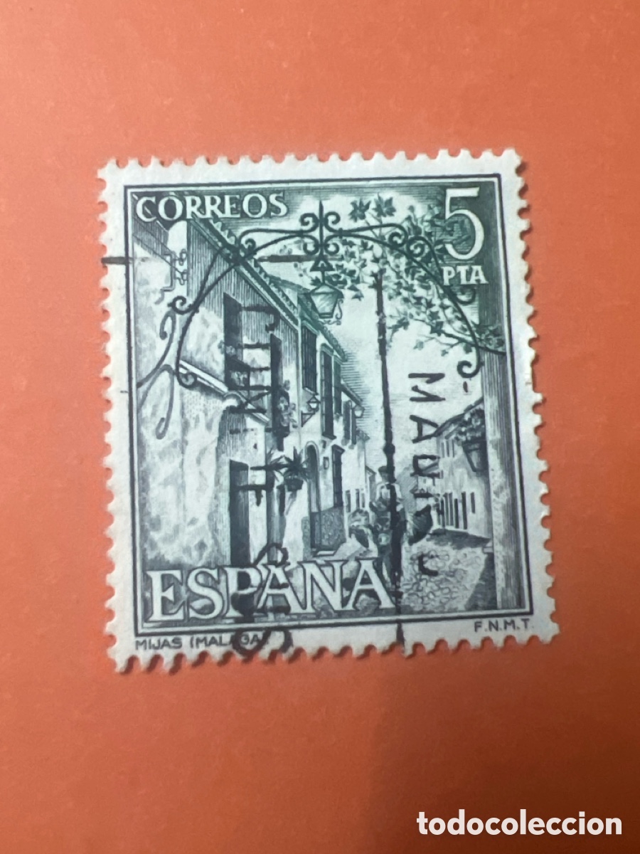 Sellos: S305. SELLO - ESPA&Ntilde;A - 5 PTA - Foto 1