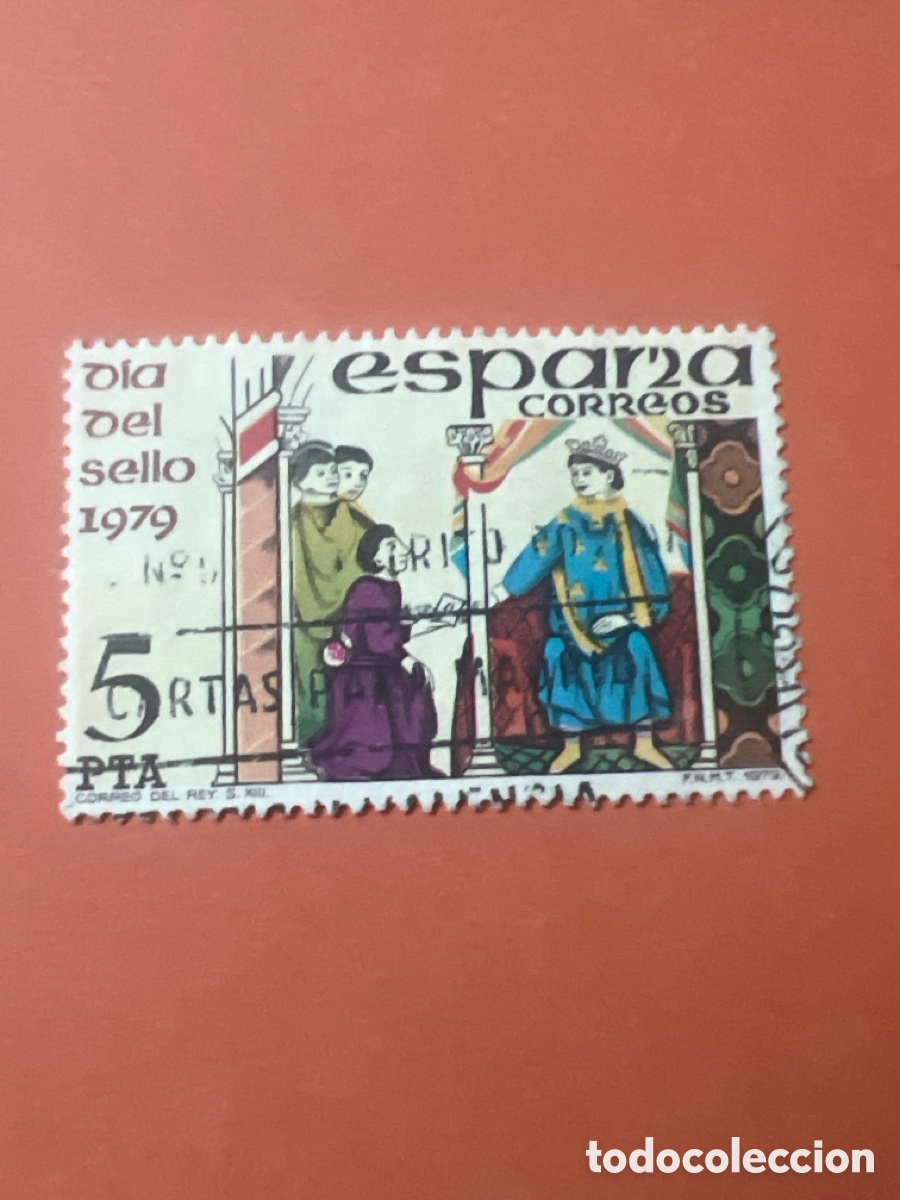 Sellos: S310. SELLO - ESPA&Ntilde;A - 5 PTA - Foto 1