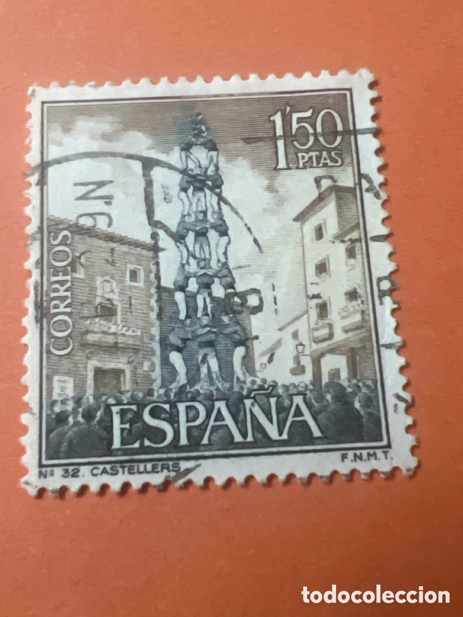 Sellos: S318. SELLO - ESPA&Ntilde;A - 1&rsquo;50 PTAS
