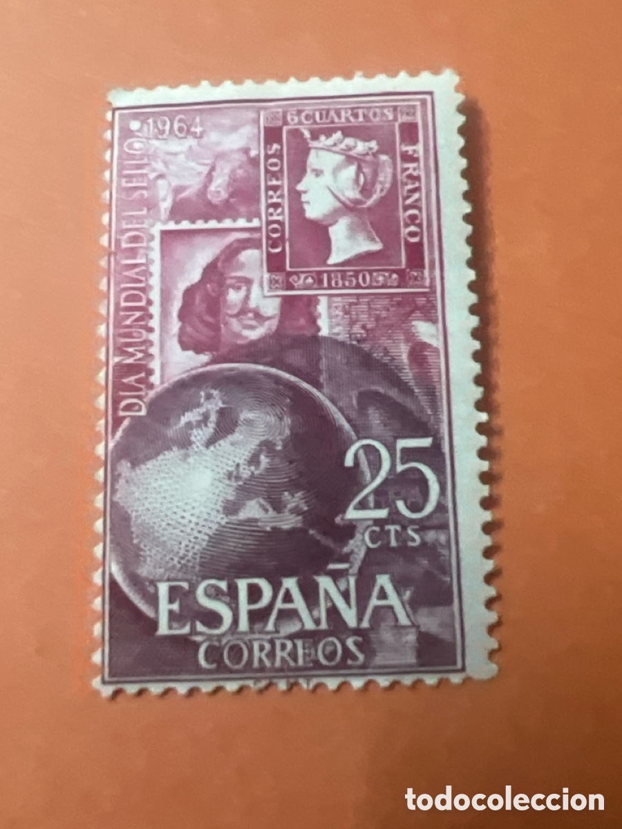 Sellos: S329. SELLO - ESPA&Ntilde;A -25 CTS - Foto 1