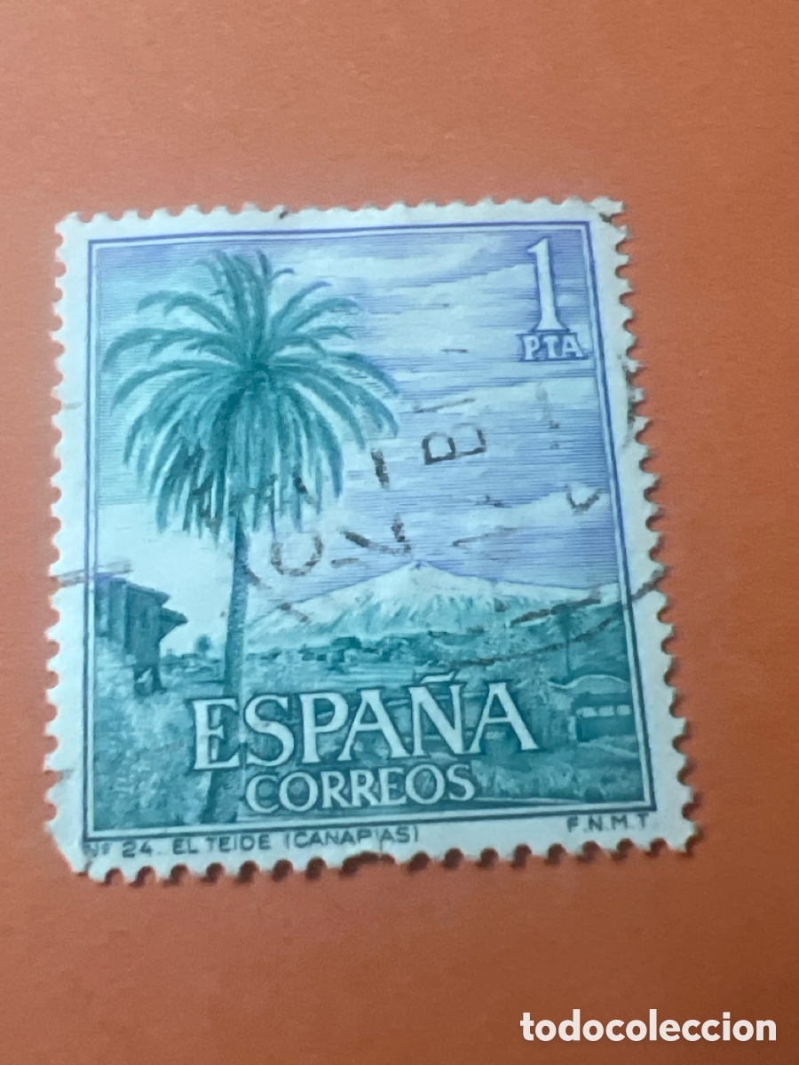 Sellos: S348. SELLO - ESPA&Ntilde;A -1 PTA - Foto 1