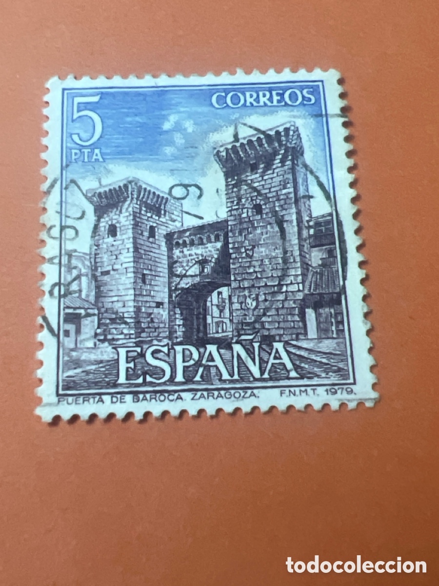 Sellos: S349. SELLO - ESPA&Ntilde;A -5 PTA - Foto 1