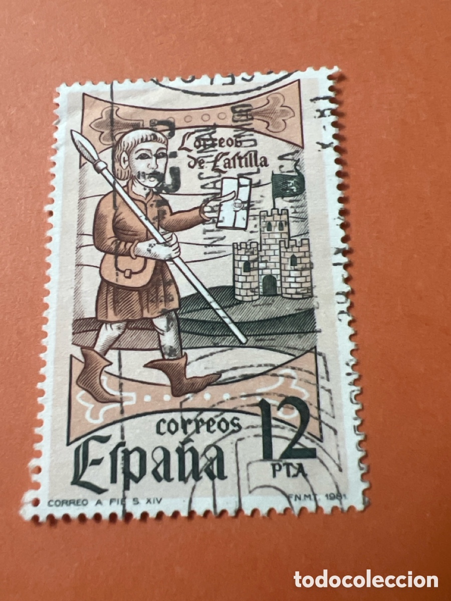 Sellos: S343B. SELLO ESPA&Ntilde;A - 12 PTA - Foto 1