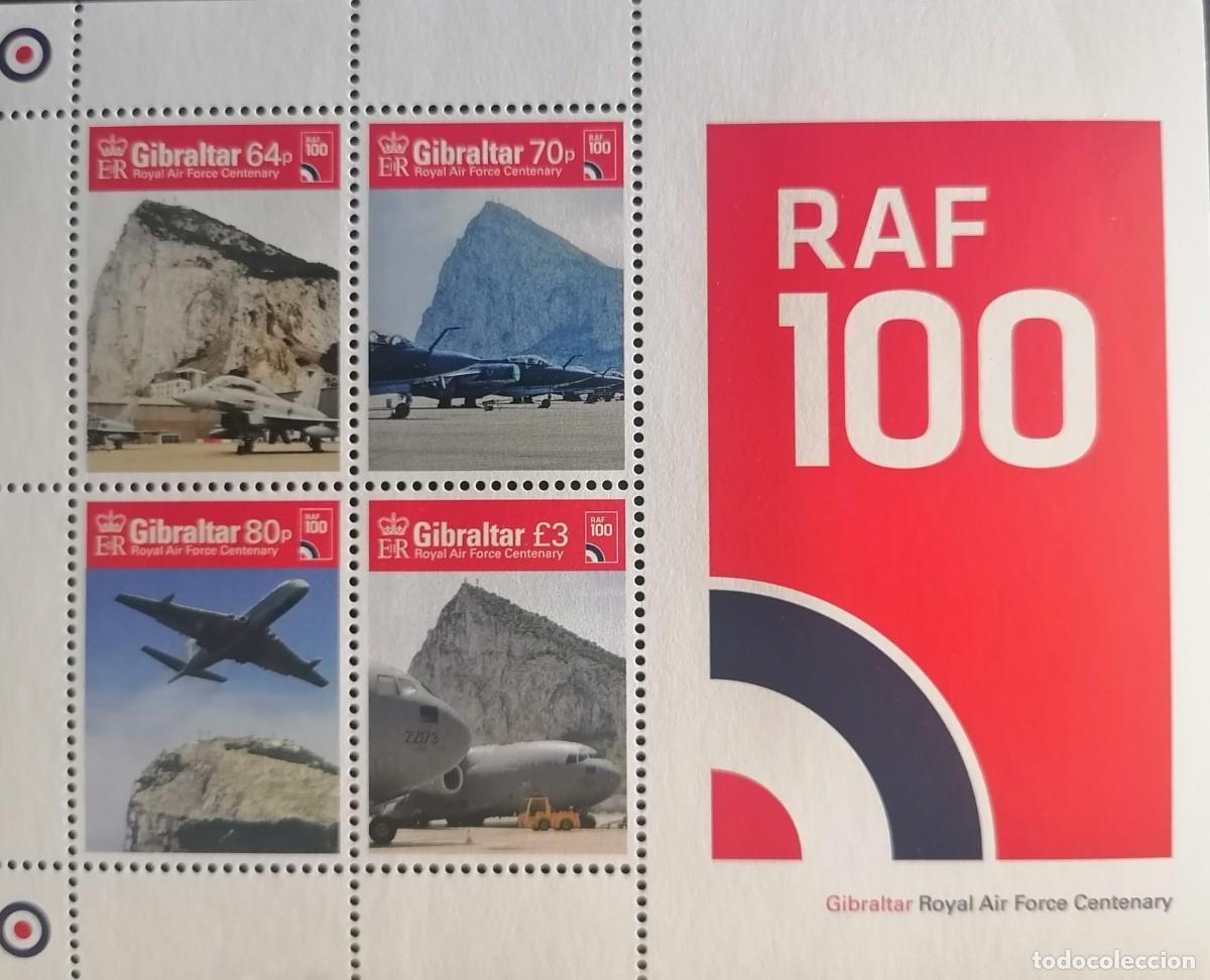 Sellos: GIBRALTAR 2018 - HB FUERZAS ARMADAS / RAF .