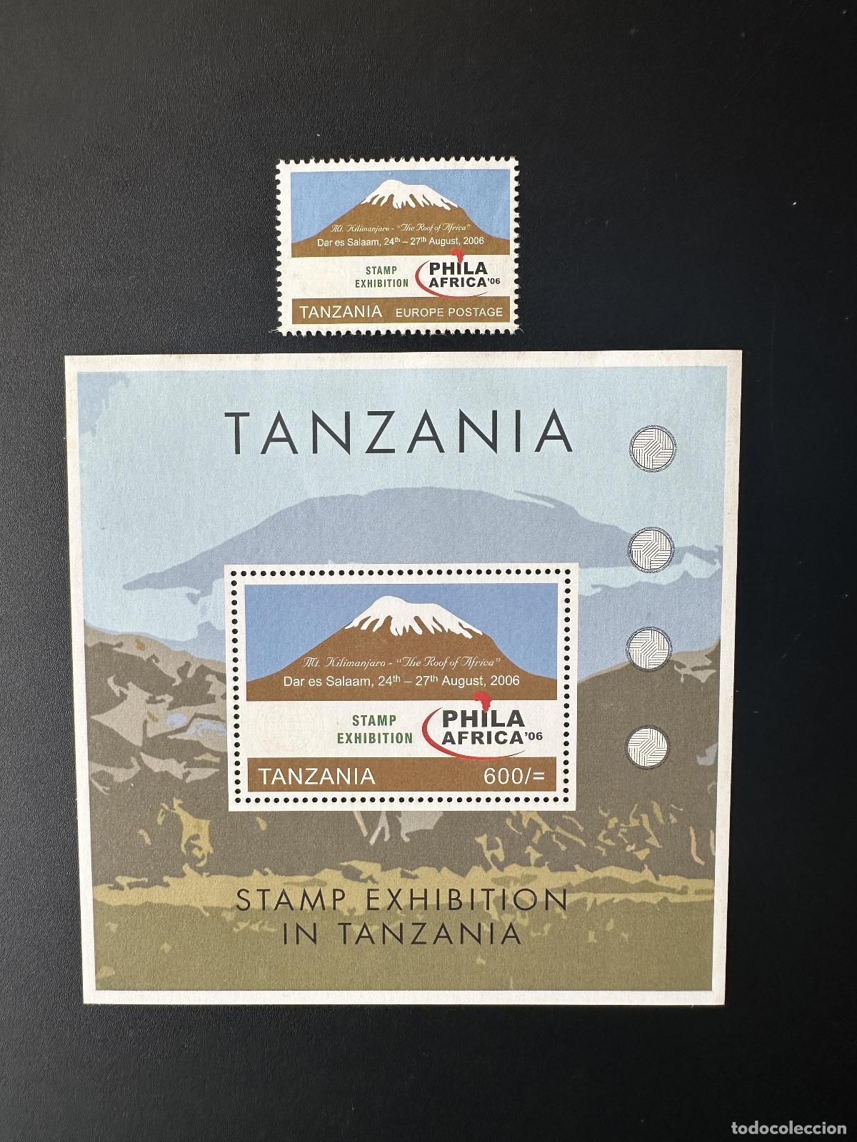 Sellos: Tanzania 2006 Mi. 4411 Bl. 597 Phila Africa Mount Kilimanjaro Filatelia
