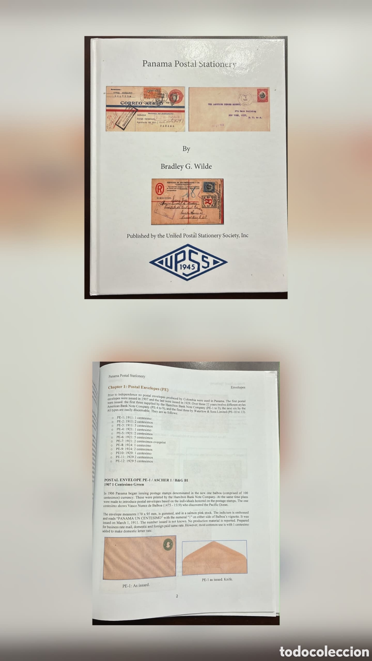 Sellos: CA)Panama + 2015 + Philatelic Literature + Reference book &ldquo;Panama Postal Stationery&rdquo; published by th