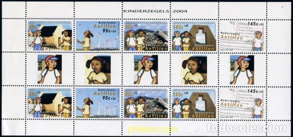Sellos: 168941 MNH ANTILLAS HOLANDESAS 2004 PRO INFANCIA