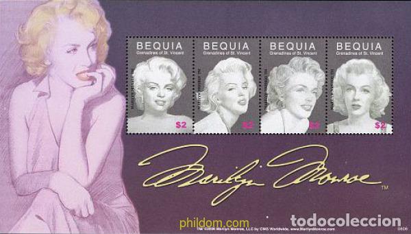 Sellos: 276591 MNH SAN VICENTE GRANADINAS. BEQUIA 2007 MARILYN MONROE