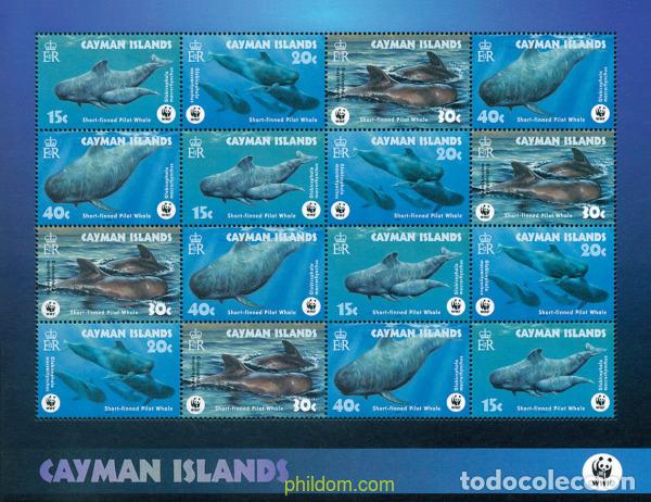 Sellos: 127607 MNH CAIMAN Islas 2003 PROTECCION DE LA NATURALEZA